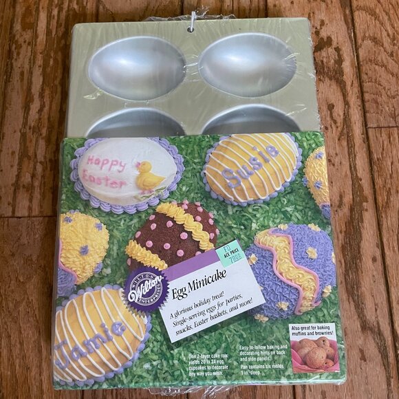 Easter Eggs Wilton Egg Cake Pan WILTON Mini Cake Pan Mold Easter